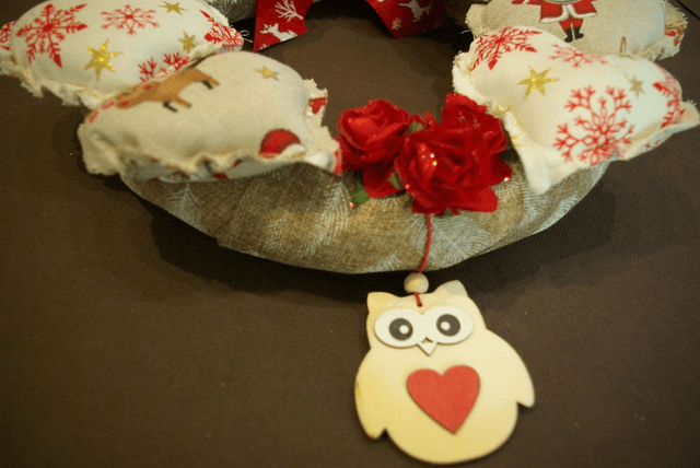 802-Couronne de Noël diamètre 30 cm