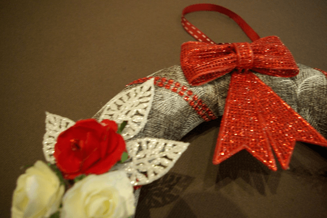806-Couronne de Noël diamètre 30 cm