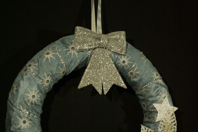 807-Couronne de Noël diamètre 30 cm